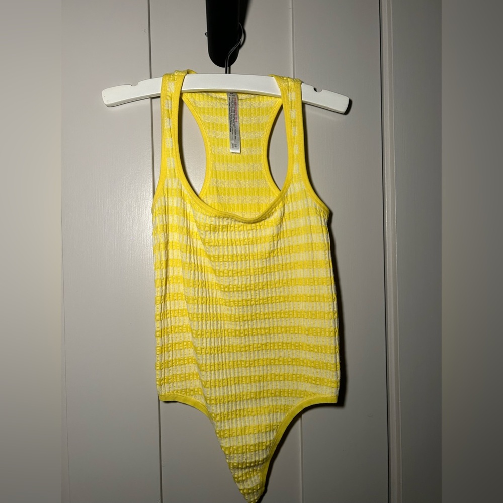 Urban Outfitters yellow bodysuit 💛